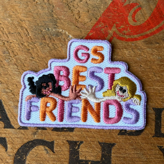 【USA vintage】Girl Scout Patch Best Friends