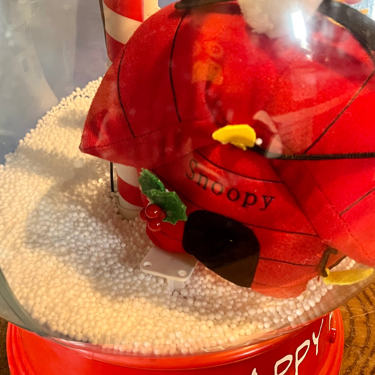 【USA vintage】Snoopy Snow Globe