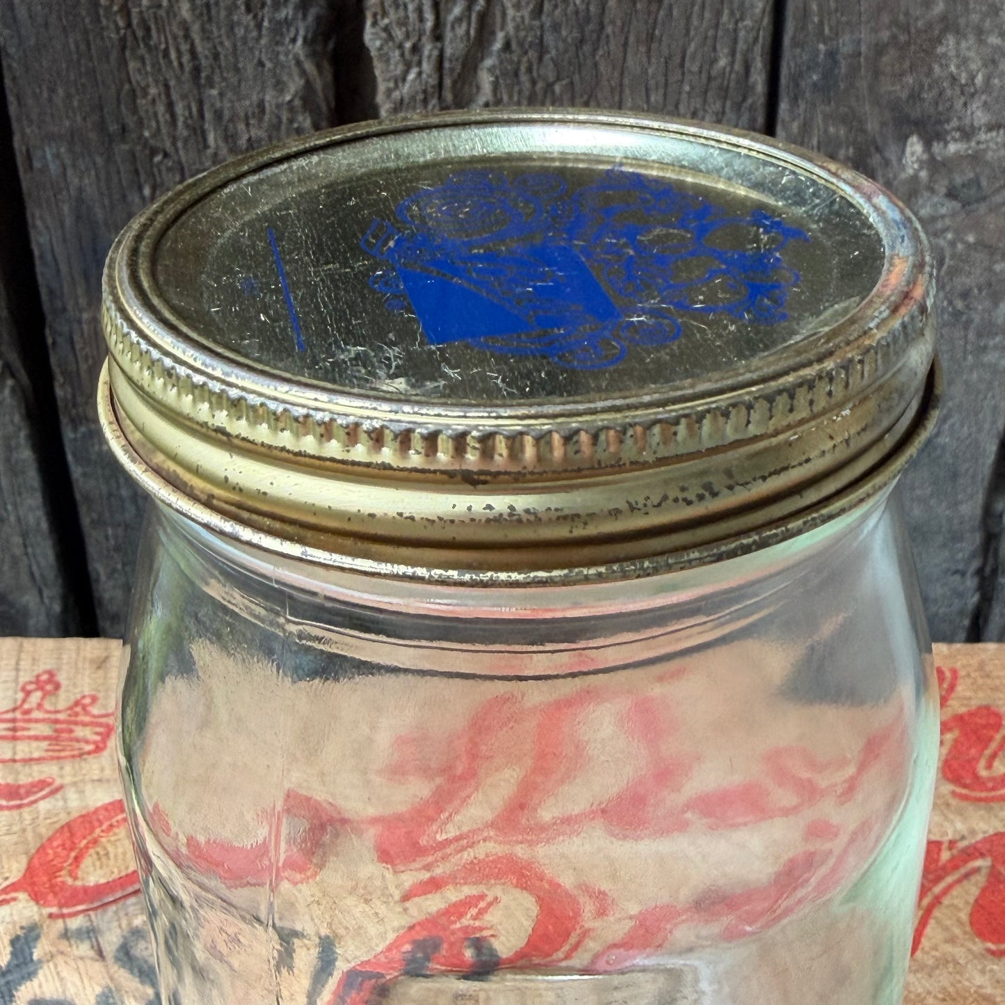 【USA vintage】Ball Mason Glass Jar