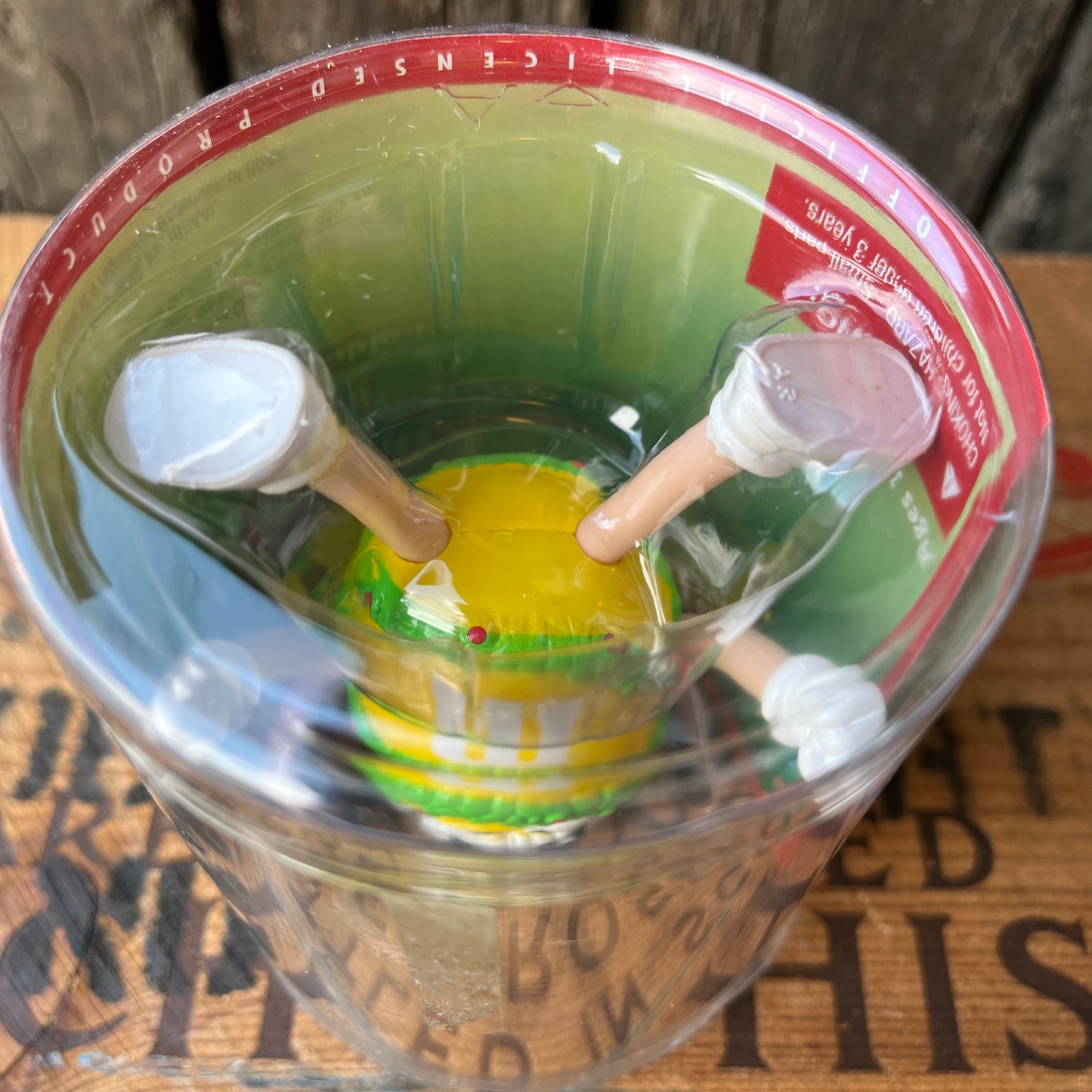 【USA】M&M's bendable body characters YELLOW figure