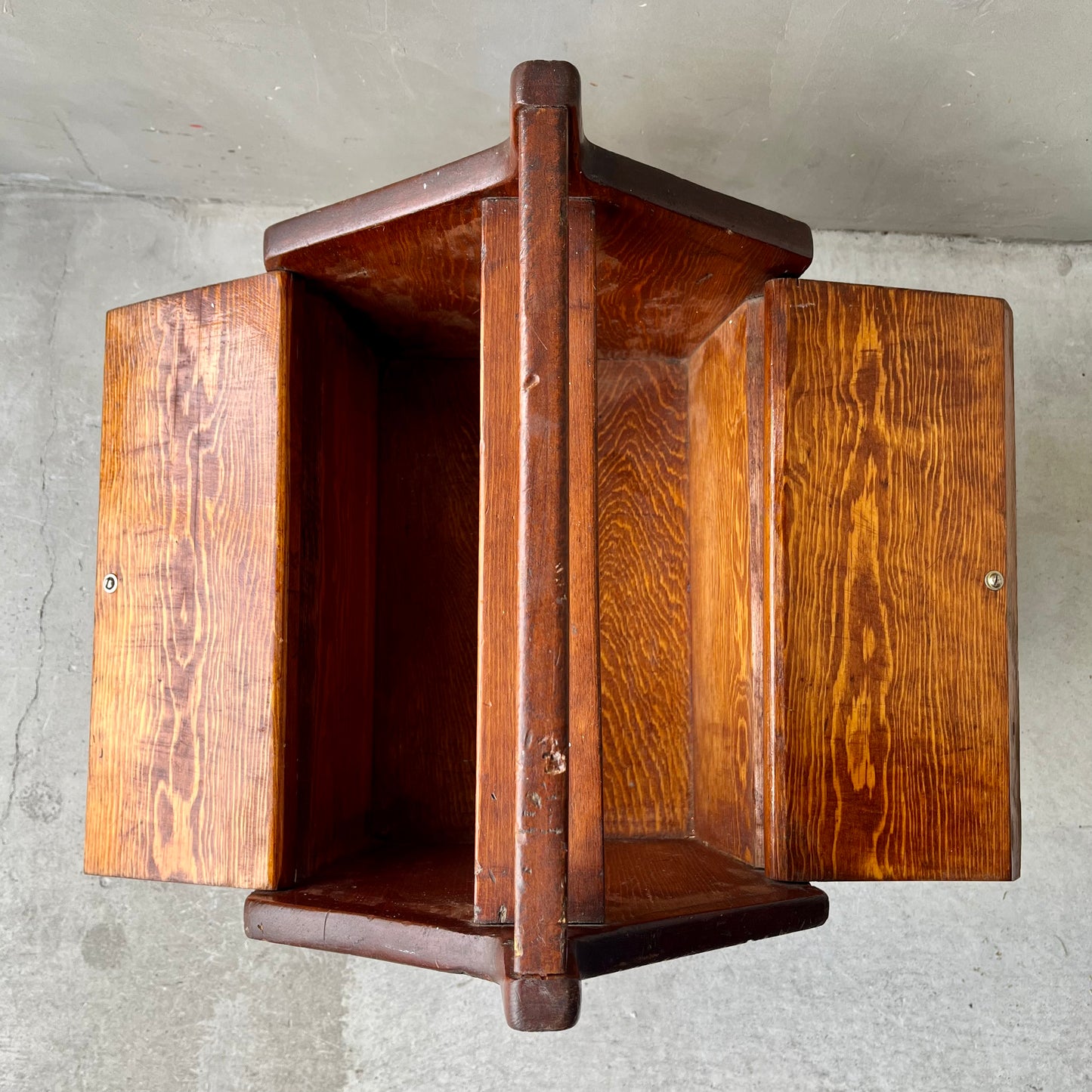 【USA vintage】Wooden Sewing Box