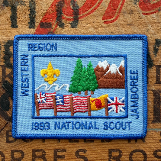 【USA vintage】Boy Scout WESTERN REGION JAMBOREE Patch
