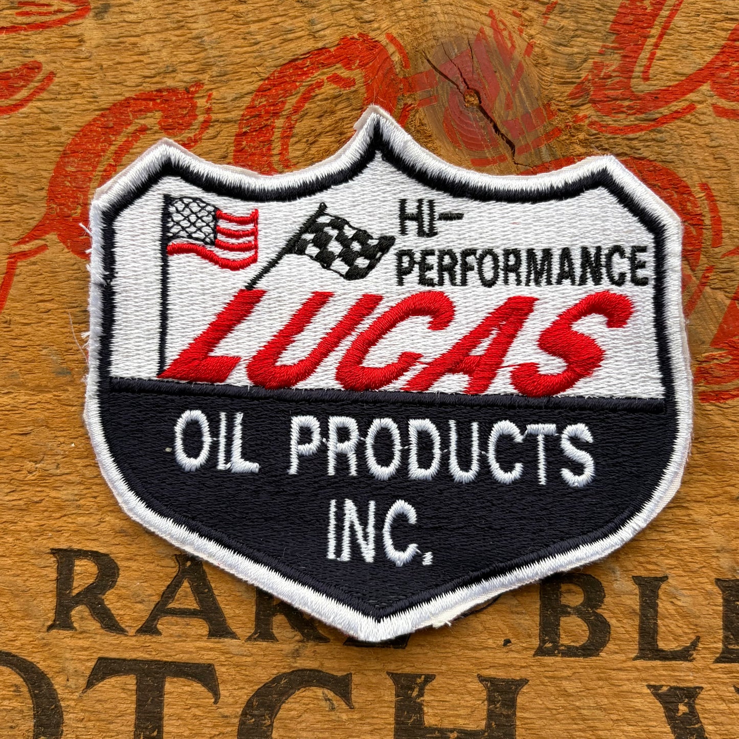 【USA vintage】LUCAS OIL PRODUCTS INC. Patch