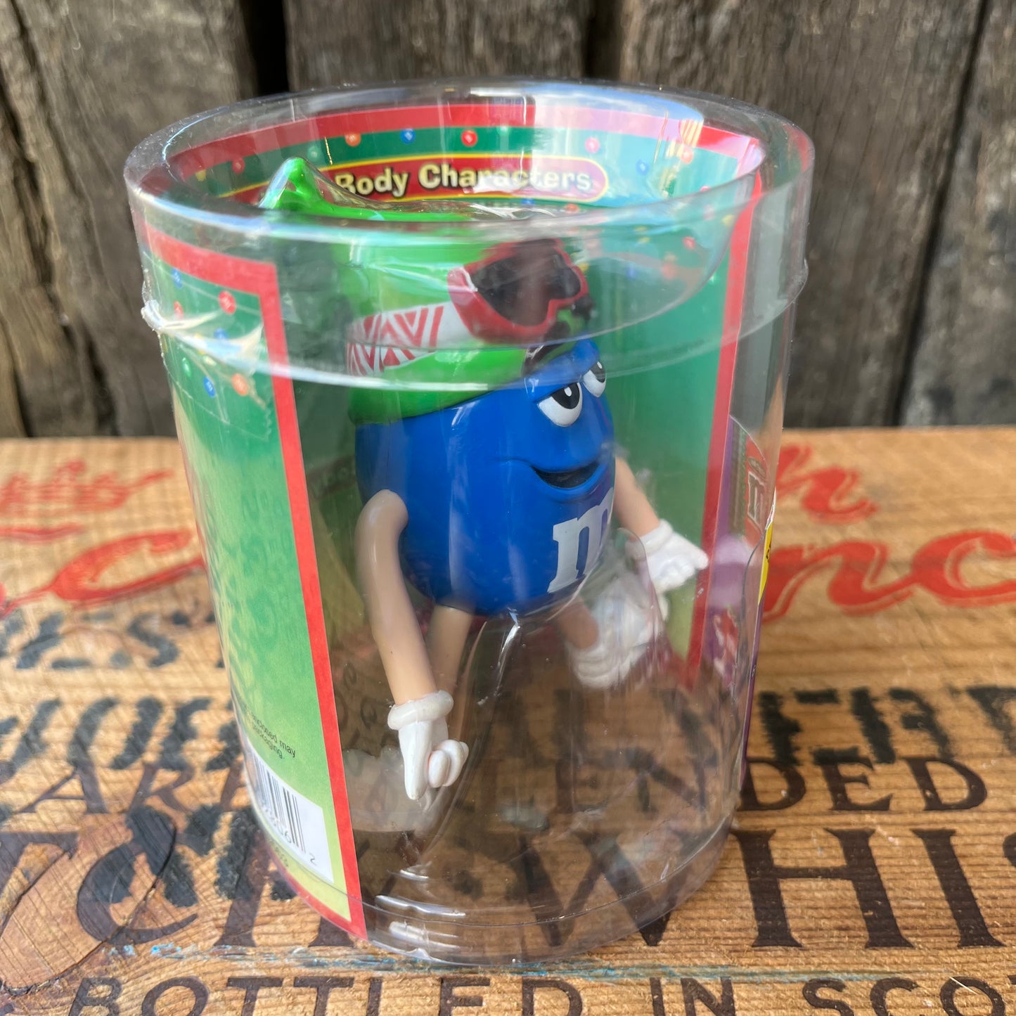 【USA】M&M's bendable body characters BLUE figure