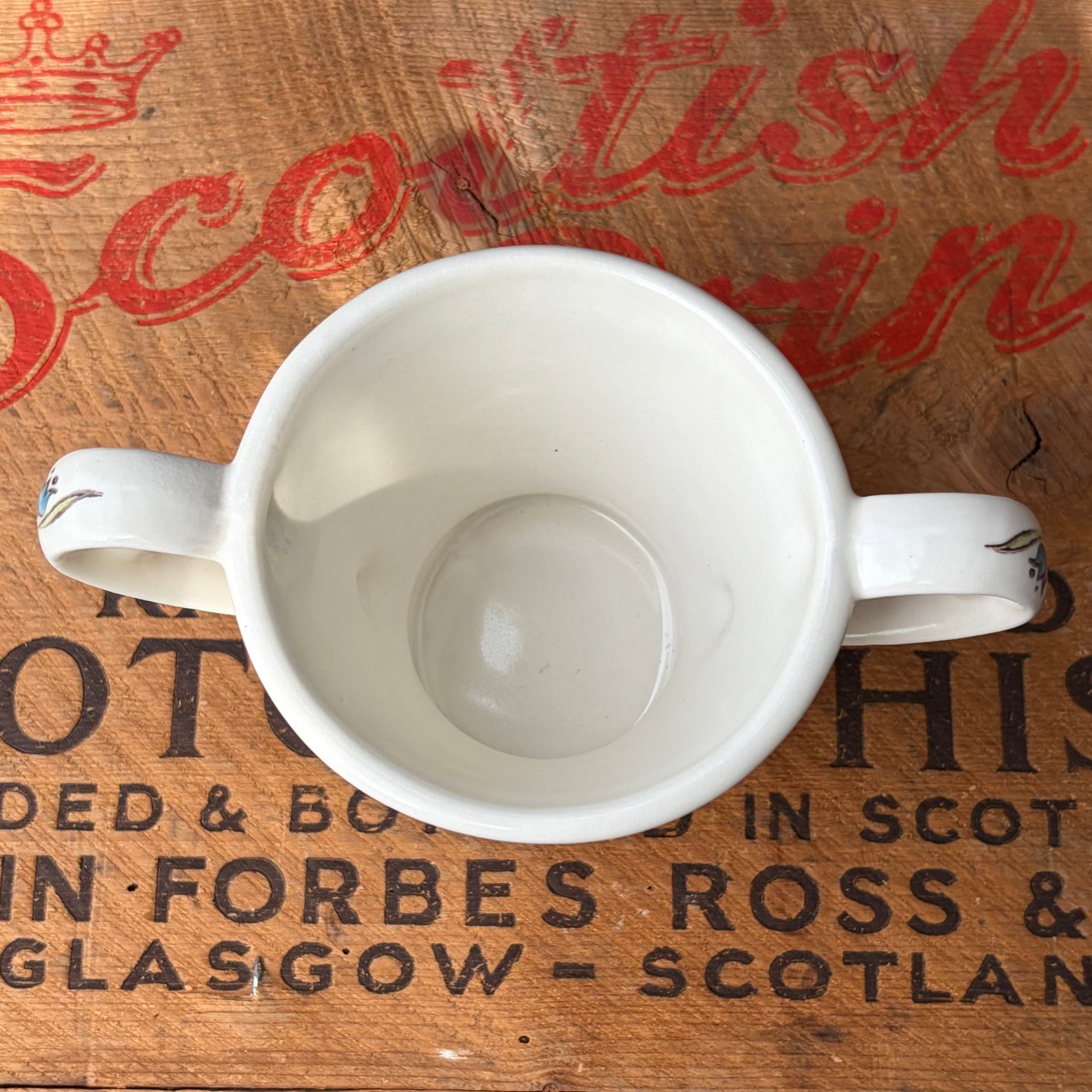 【USA ‘66 vintage】Metlox Poppytrail California Sugar Bowl