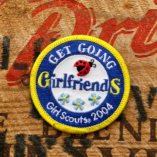 【USA vintage】Girl Scout Patch GET GOING