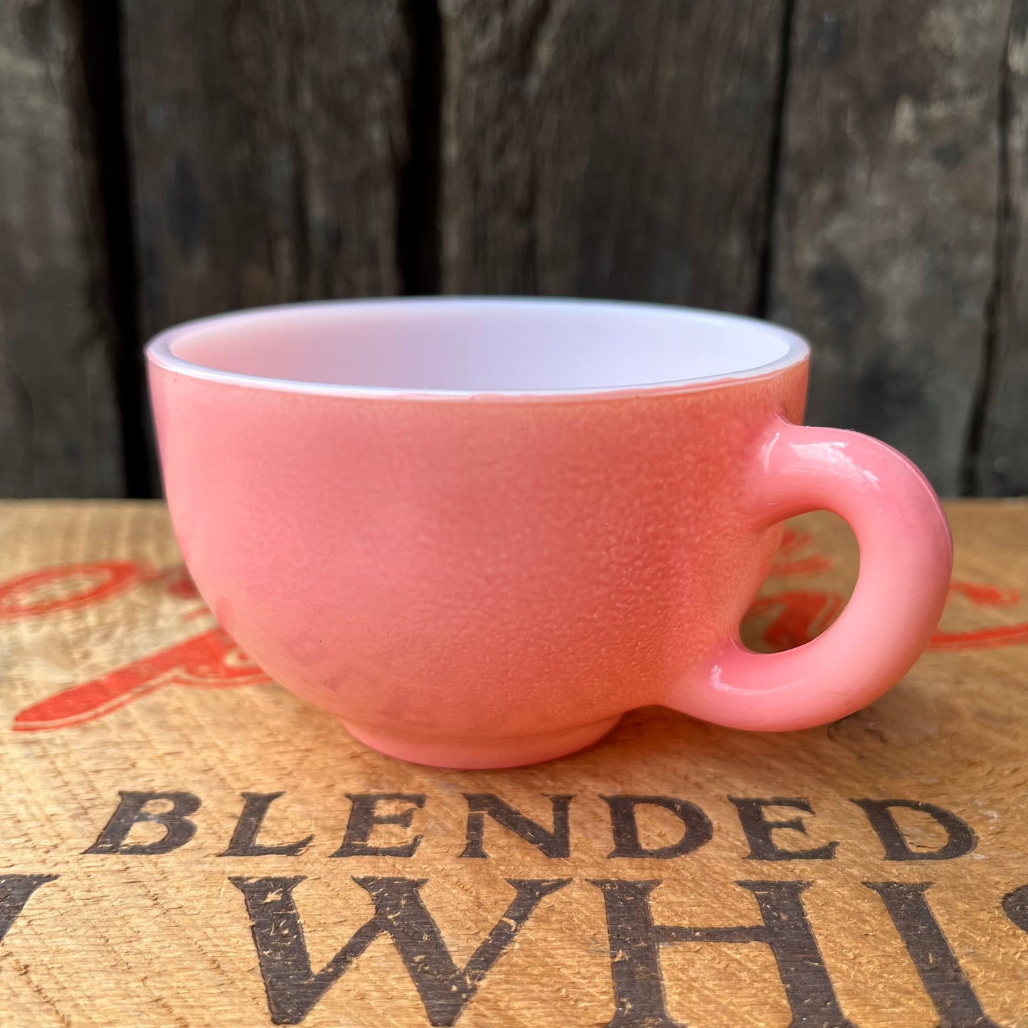 【USA vintage】Hazel Atlas Ripple Tea Cup