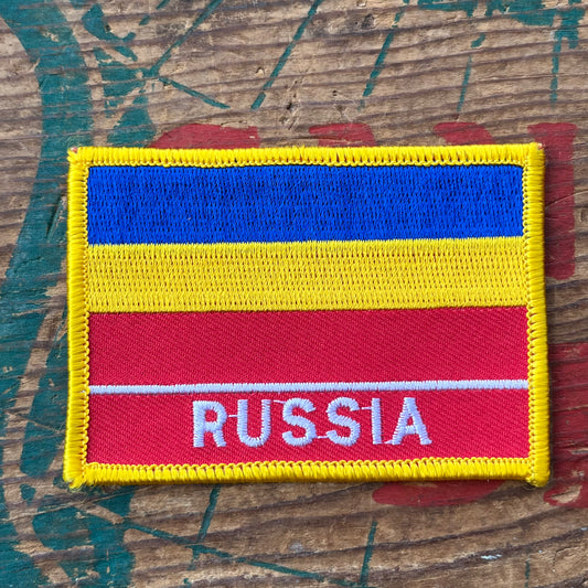 【USA vintage】ワッペン　RUSSIA