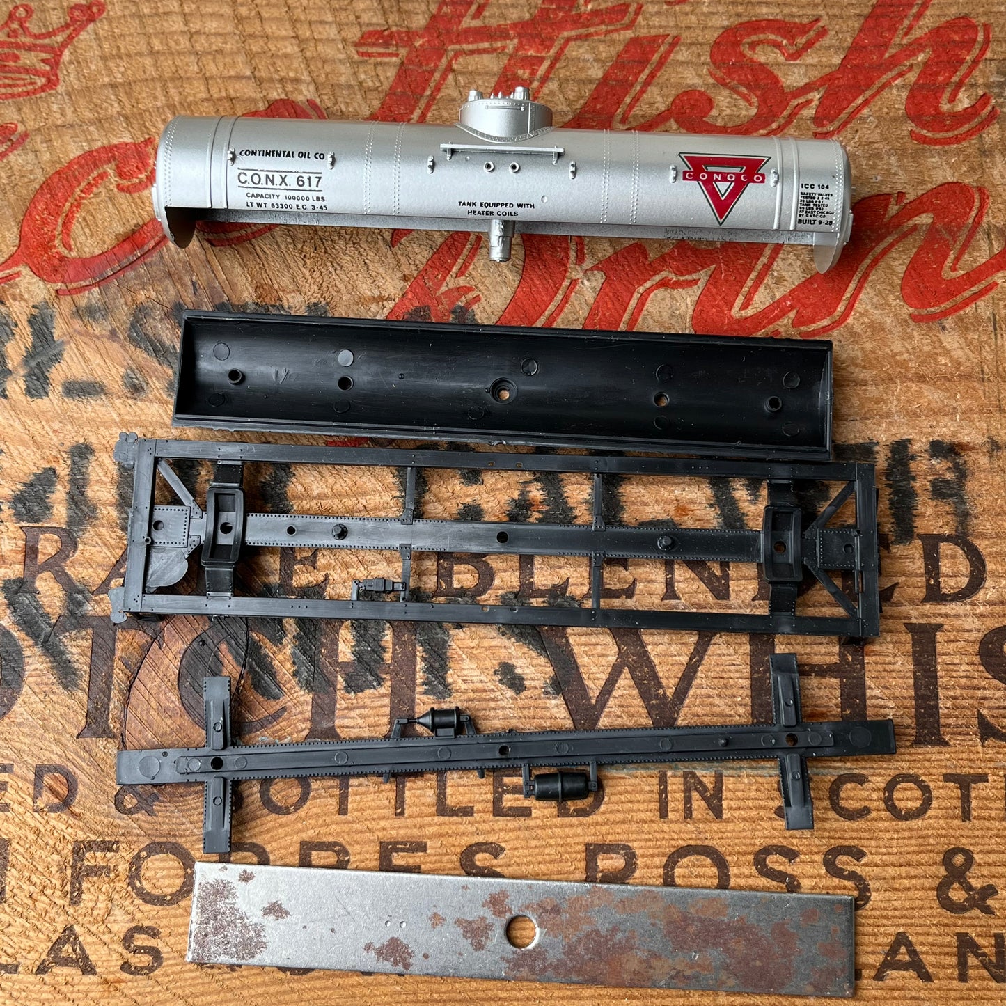 【USA vintage】ATHEARN 1571 40FT S/D TANK CONOCO