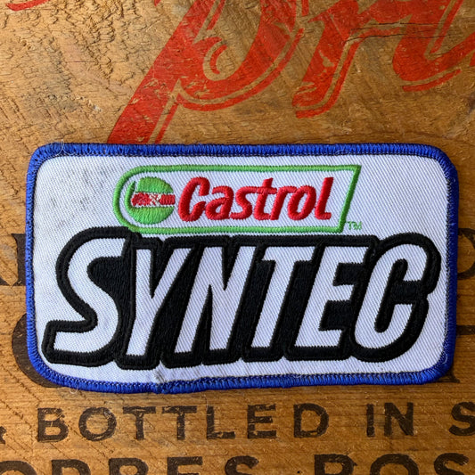 【USA vintage】Castrol SYNTEC Patch