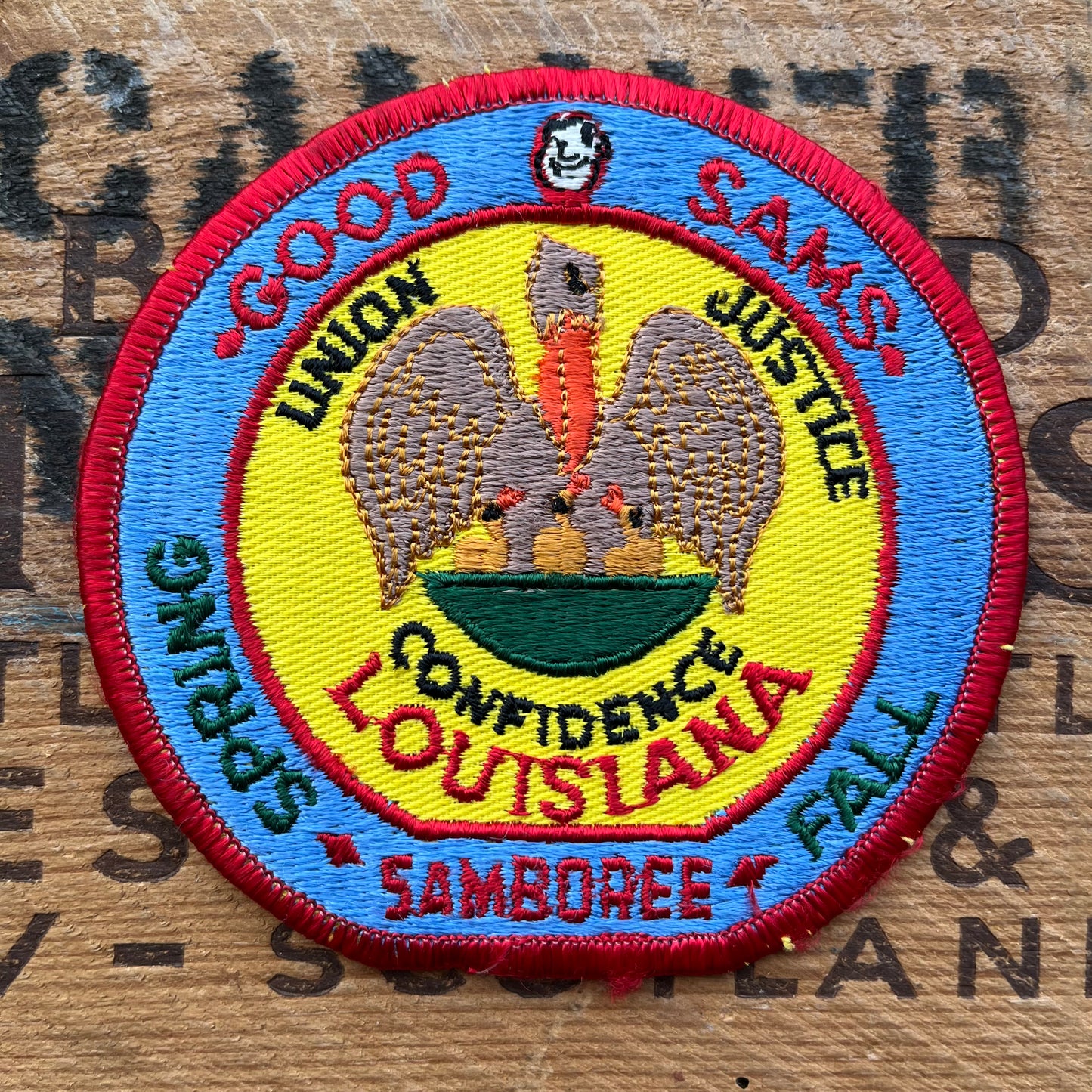 【USA vintage】GOOD SAM CLUB Patch Louisiana