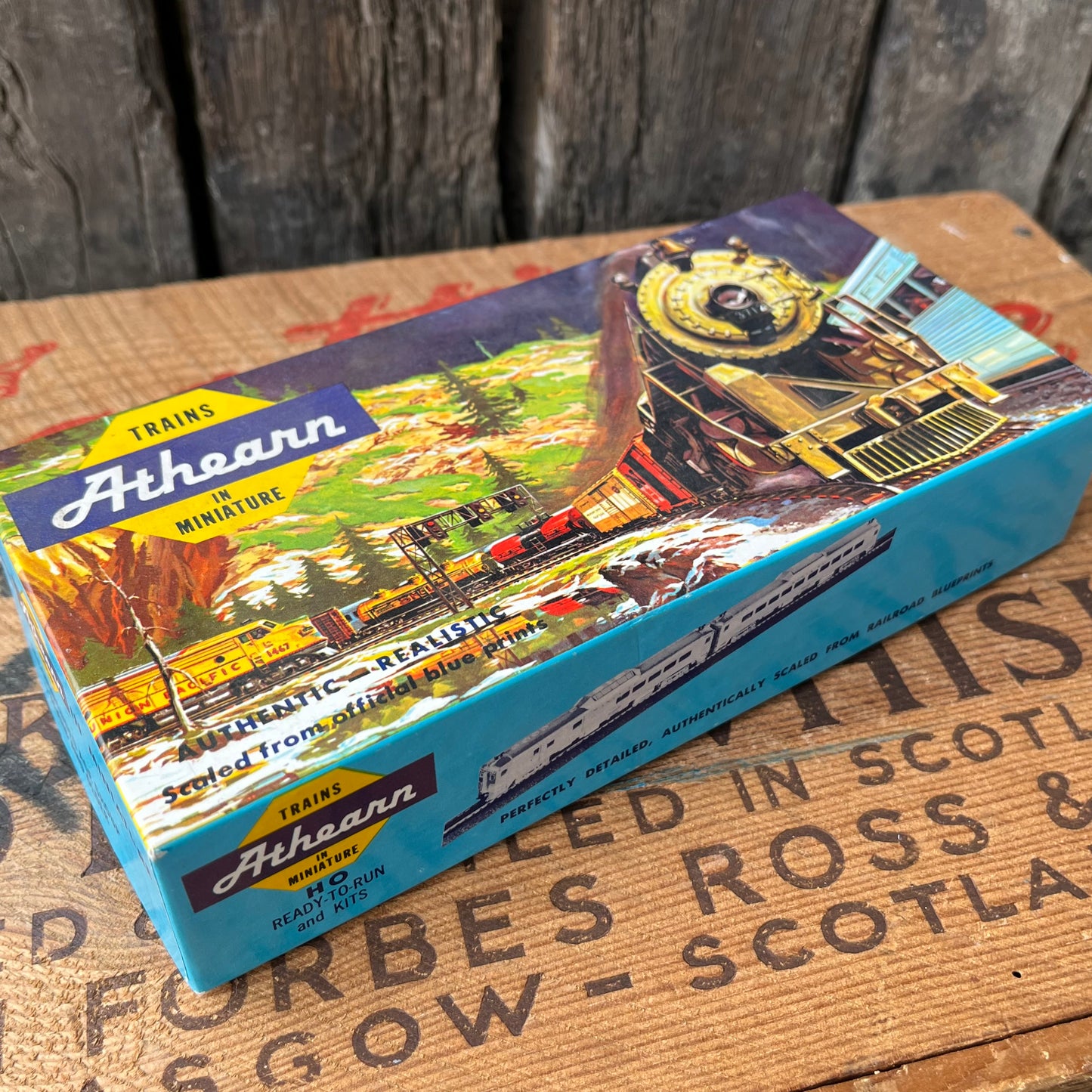 【USA vintage】ATHEARN 5742 40FT CONTAINER GENSTAR