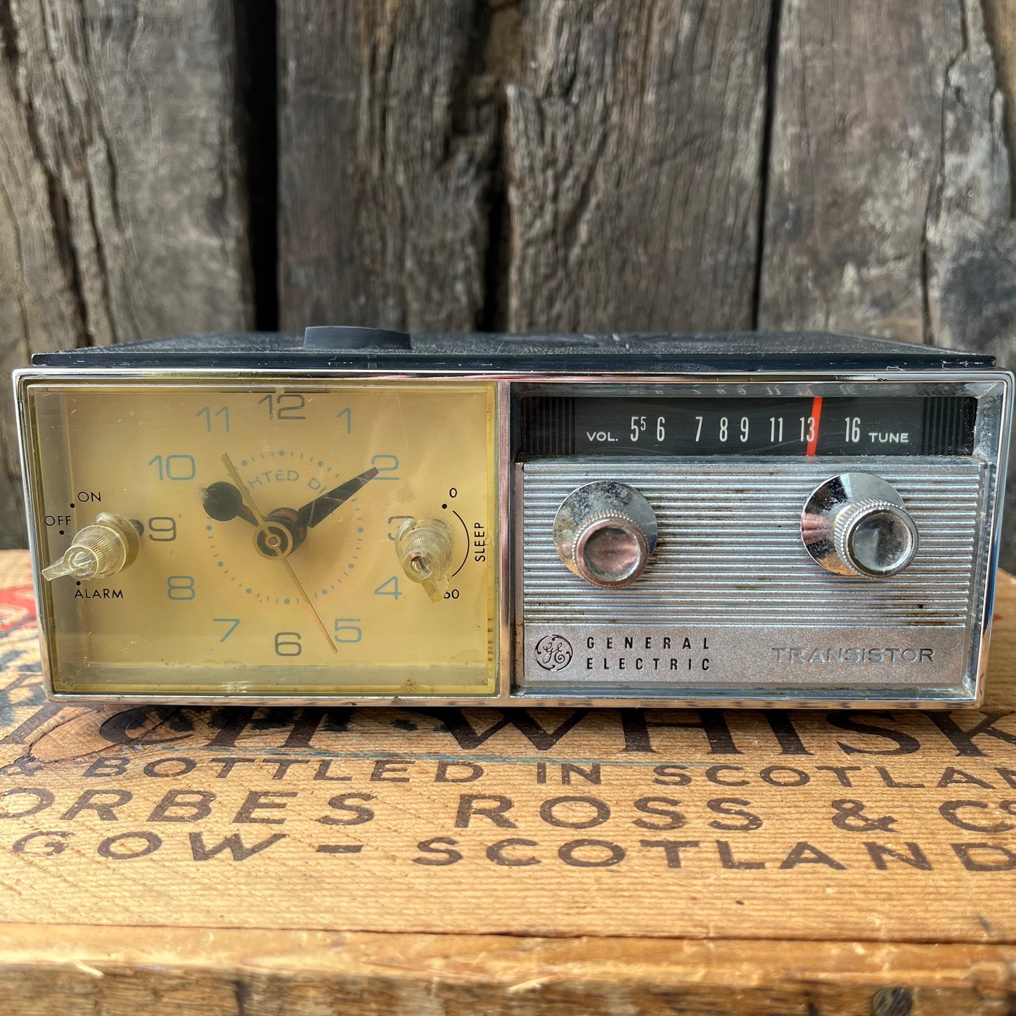 【USA vintage】60’s General Electric Transistor Radio Clock C550D