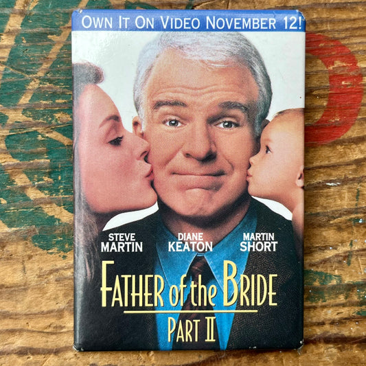【USA】映画　缶バッジ　Father of the Bride II