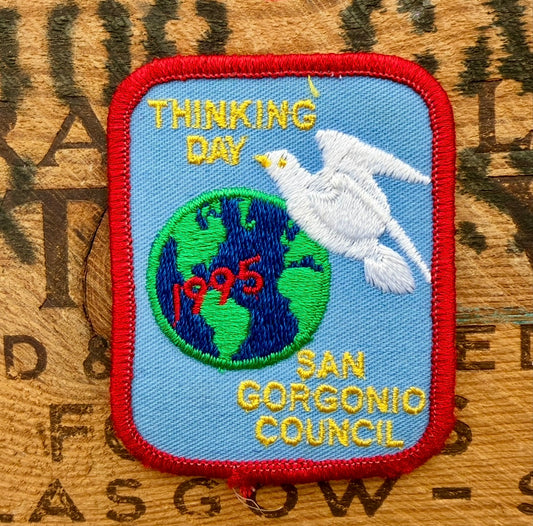 【USA vintage】Girl Scout Patch Thinking Day