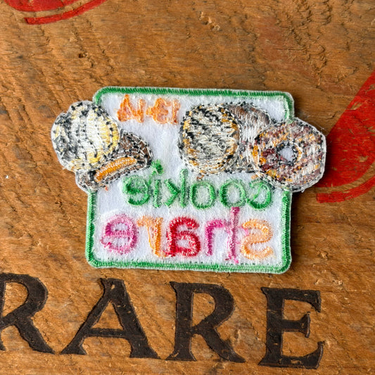 【USA vintage】Girl Scout Patch Cookie Share