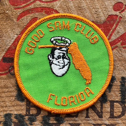 【USA vintage】GOOD SAM CLUB Patch Florida