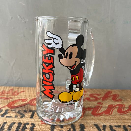 【USA vintage】Mickey Mouse Heavy Beer Mug