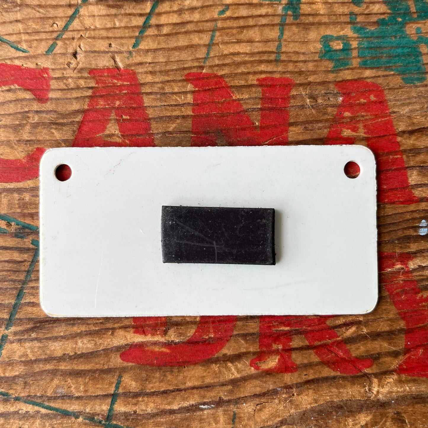 【1980’s USA vintage】Nameplate magnet EVE