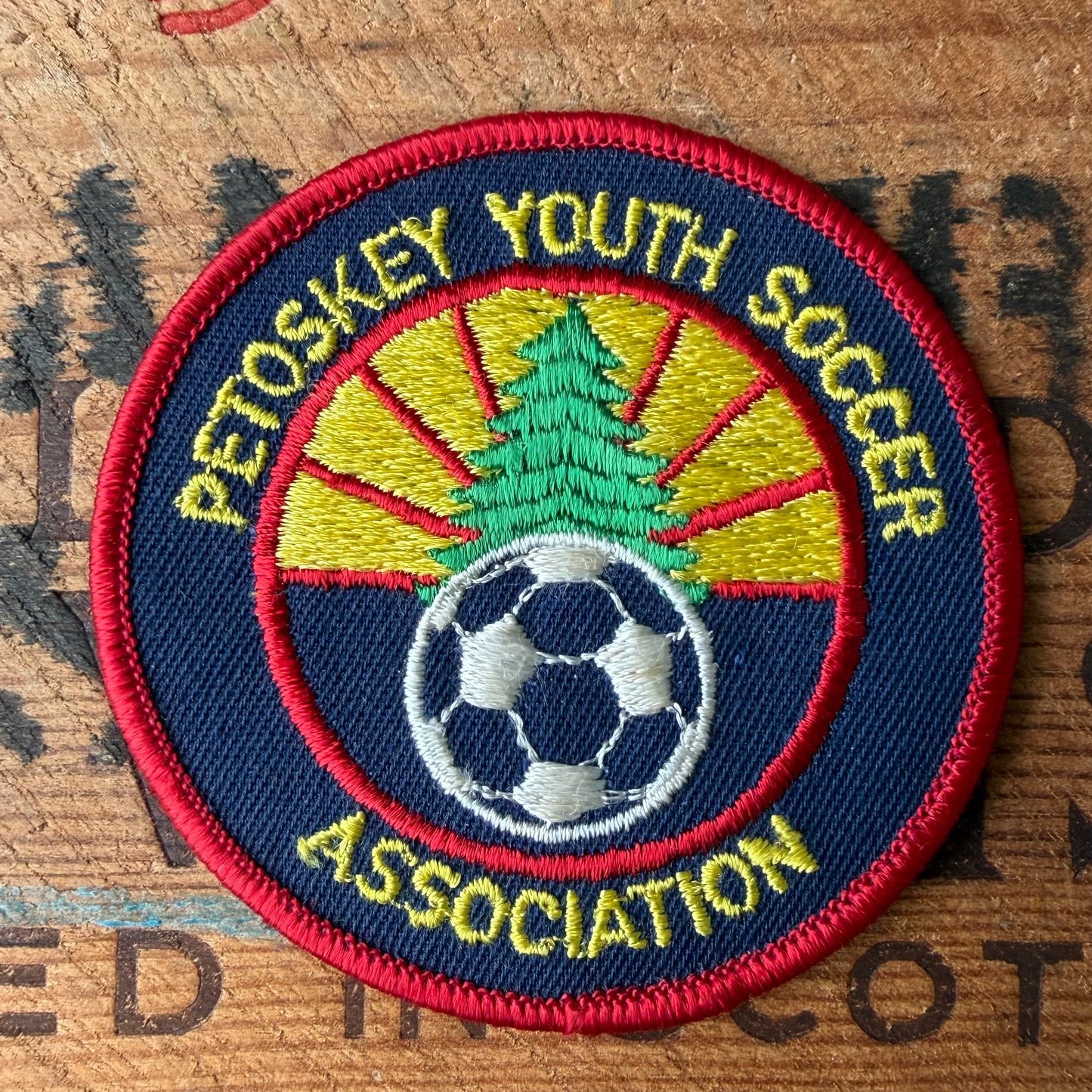 【USA vintage】Petoskey Youth Soccer Association Patch
