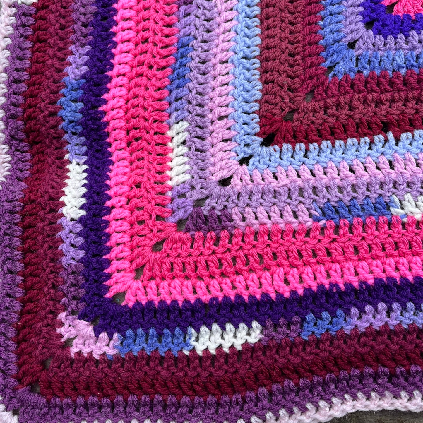 【USA vintage】Granny Blanket Granny Square