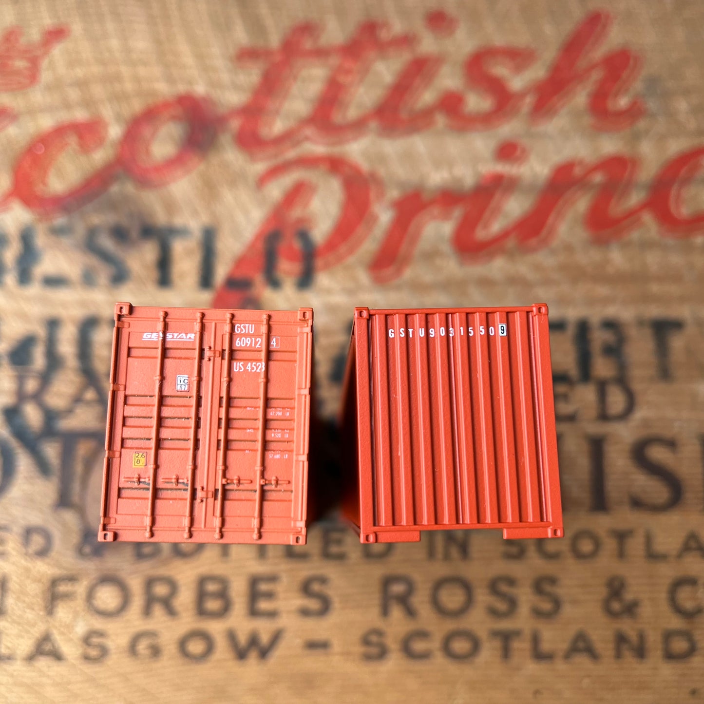 【USA vintage】ATHEARN 5742 40FT CONTAINER GENSTAR