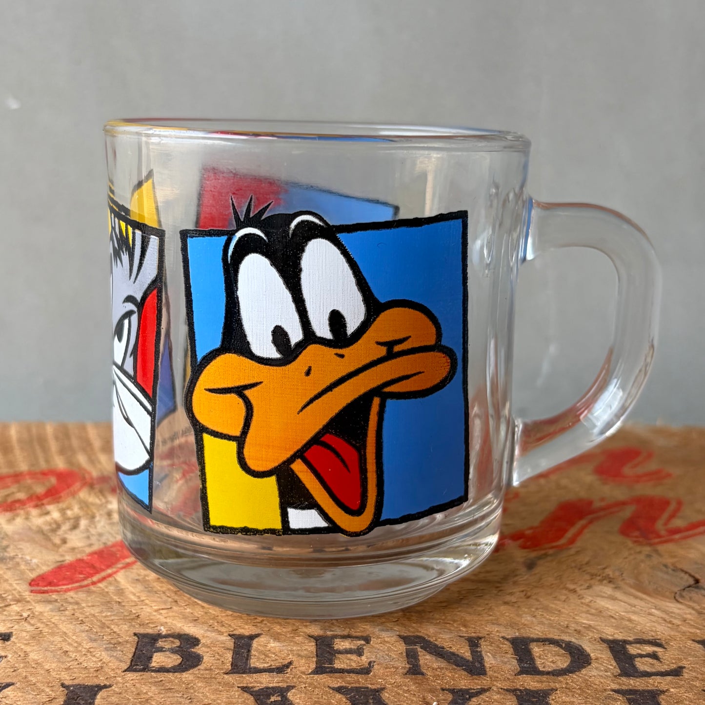 【USA vintage】Anchor Hocking 
Looney tunes glass mug