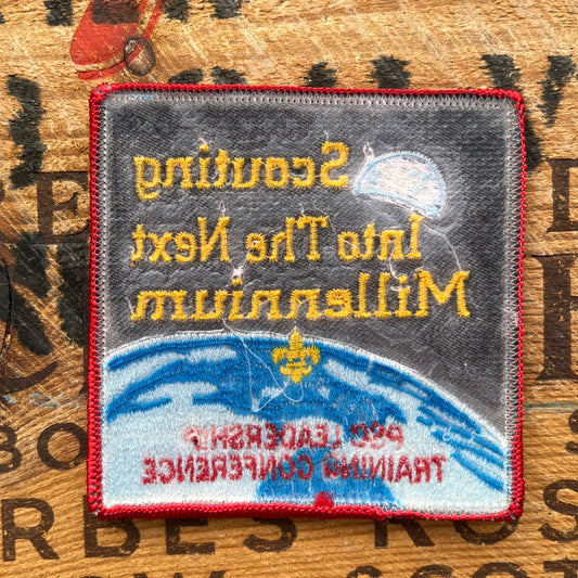 【USA vintage】Boy Scout Patch Scouting Into The Next Millennium