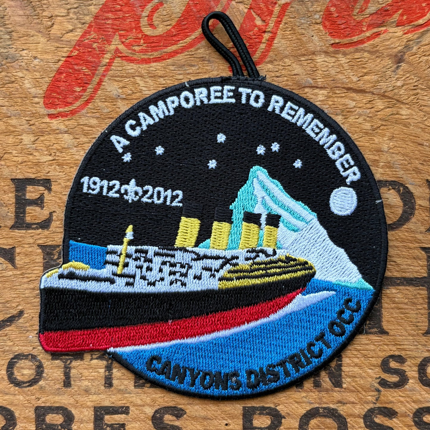 【USA vintage】Boy Scout Titanic Patch