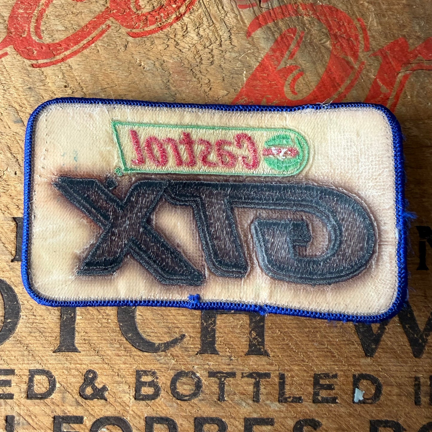 【USA vintage】Castrol GTX Patch