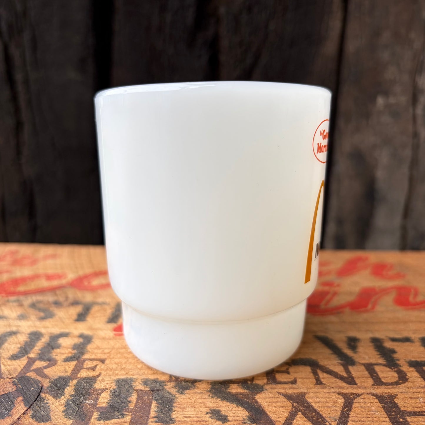 【1960~70 USA vintage】Fire-King McDonald's Mug cup