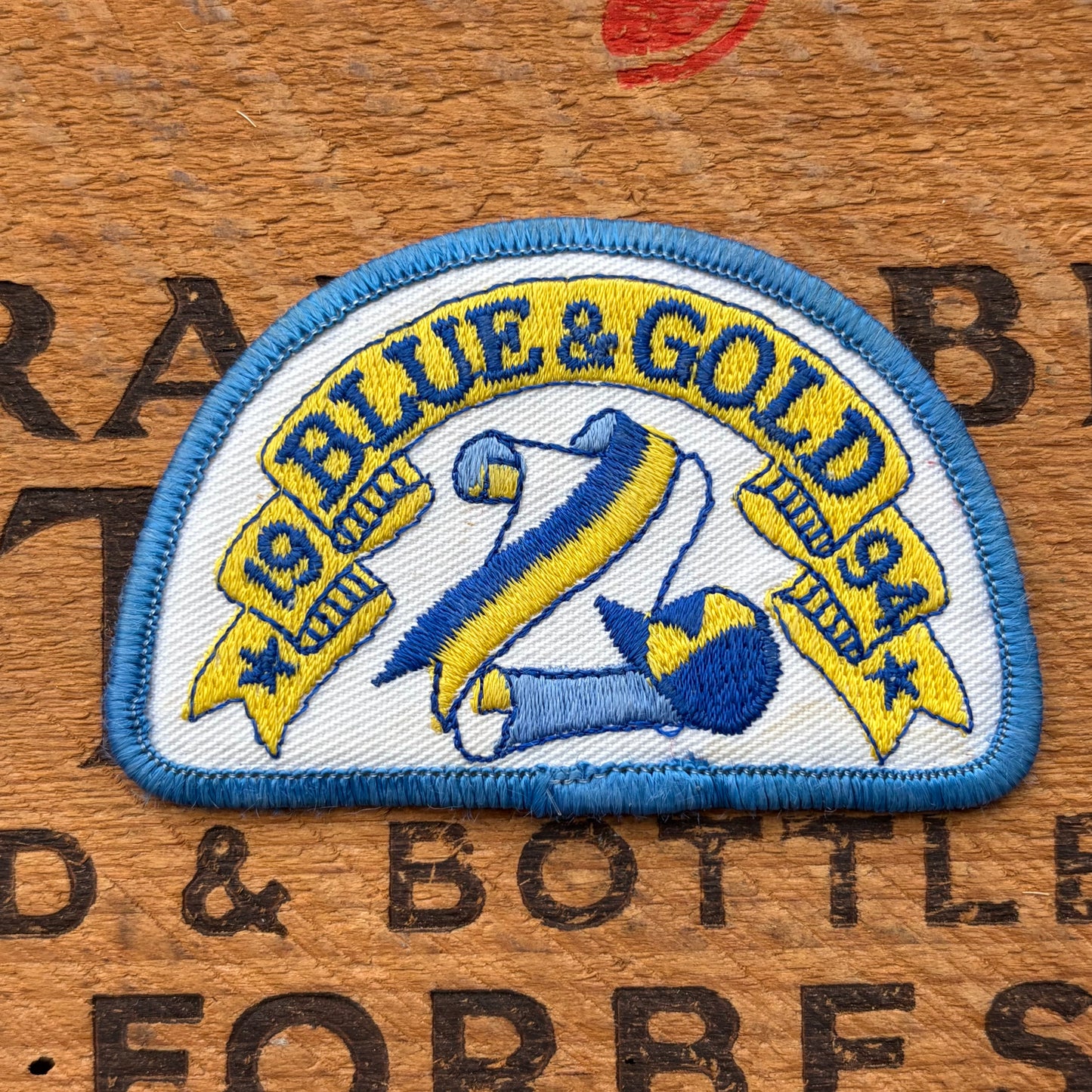 【USA vintage】Boy Scout BLUE & GOLD ‘94 Patch