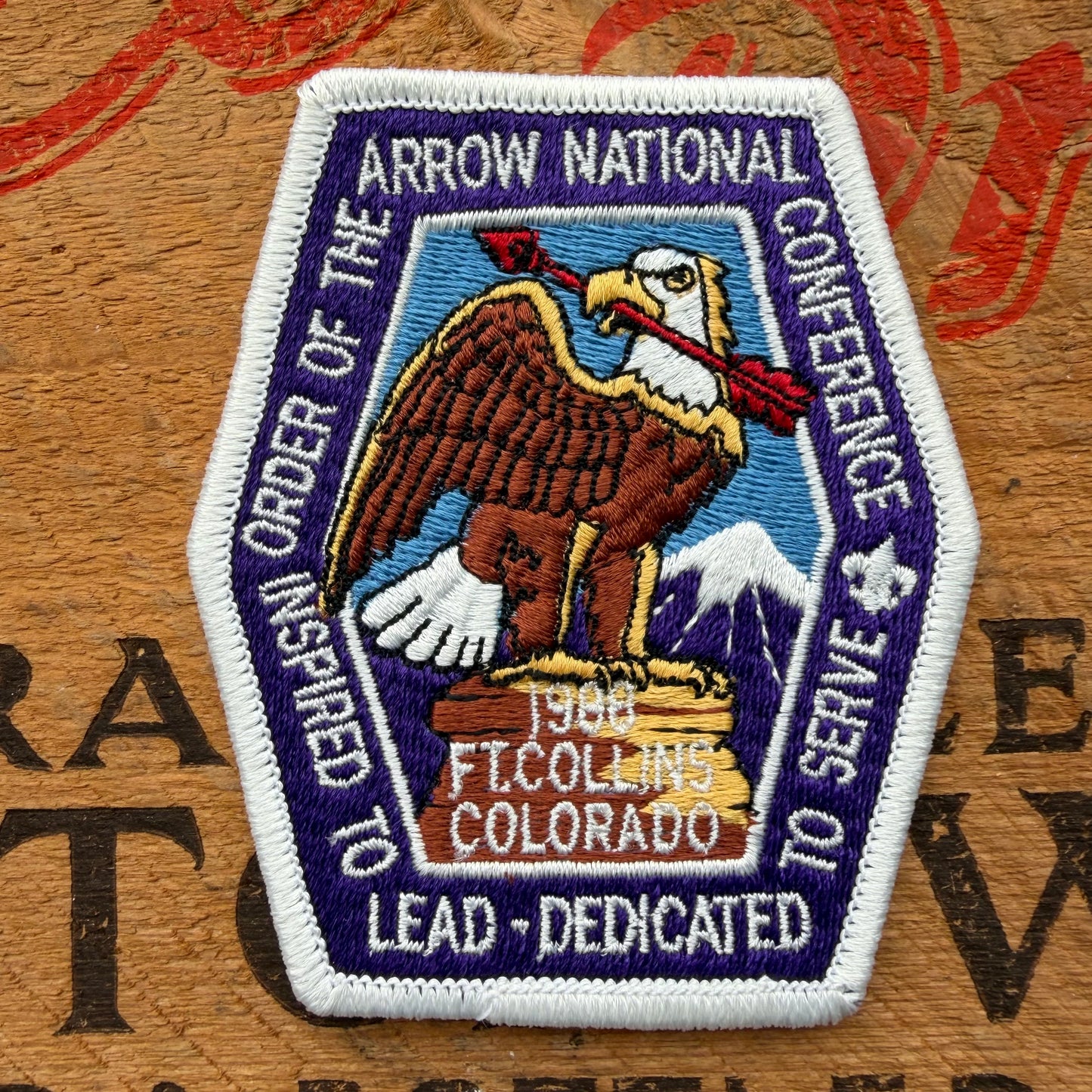 【USA vintage】Boy Scout Patch Order of the Arrow
