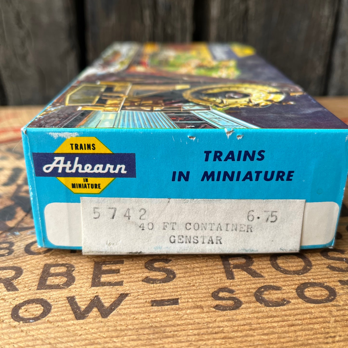 【USA vintage】ATHEARN 5742 40FT CONTAINER GENSTAR