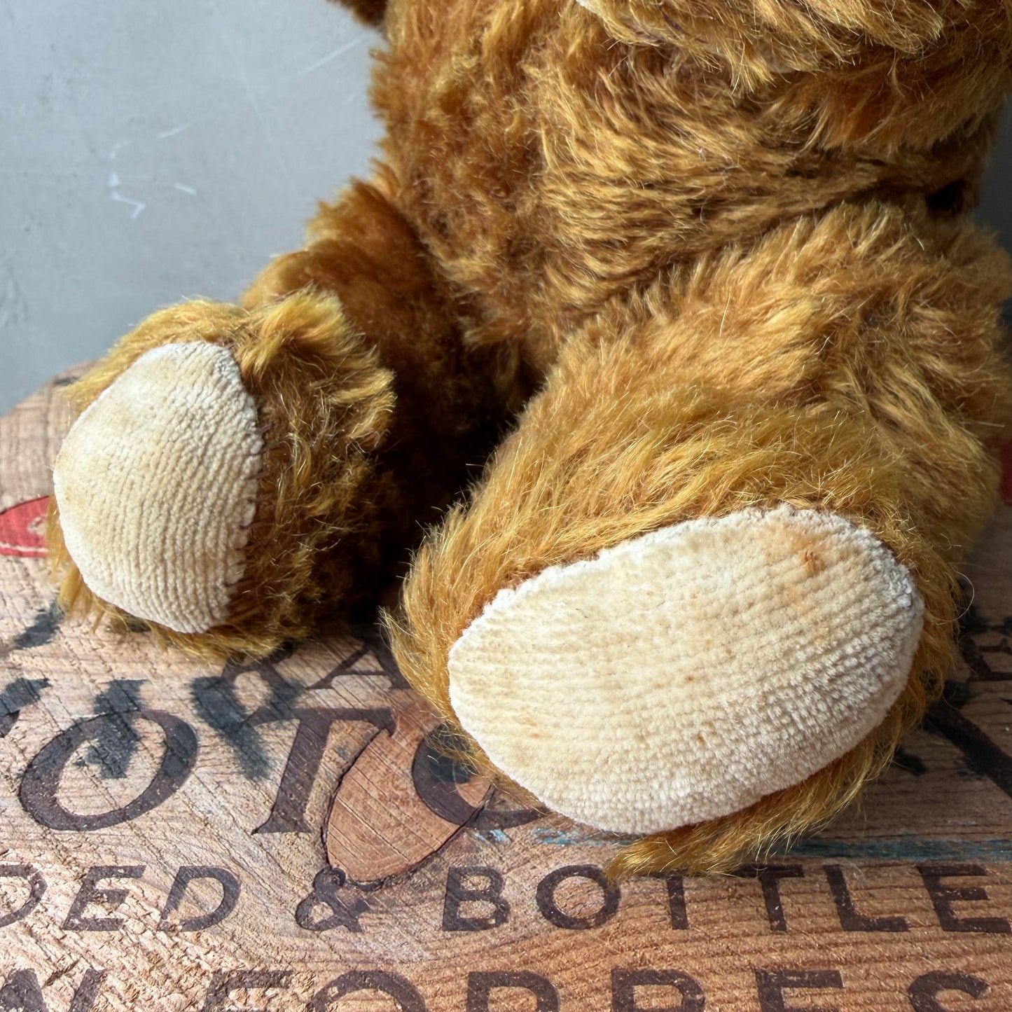 【USA vintage】Knickerbocker Toy Teddy Bear