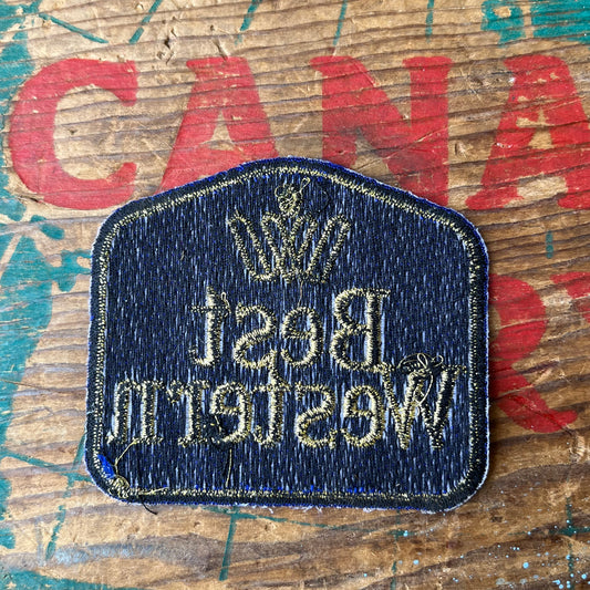 【USA vintage】ワッペン　Best Western