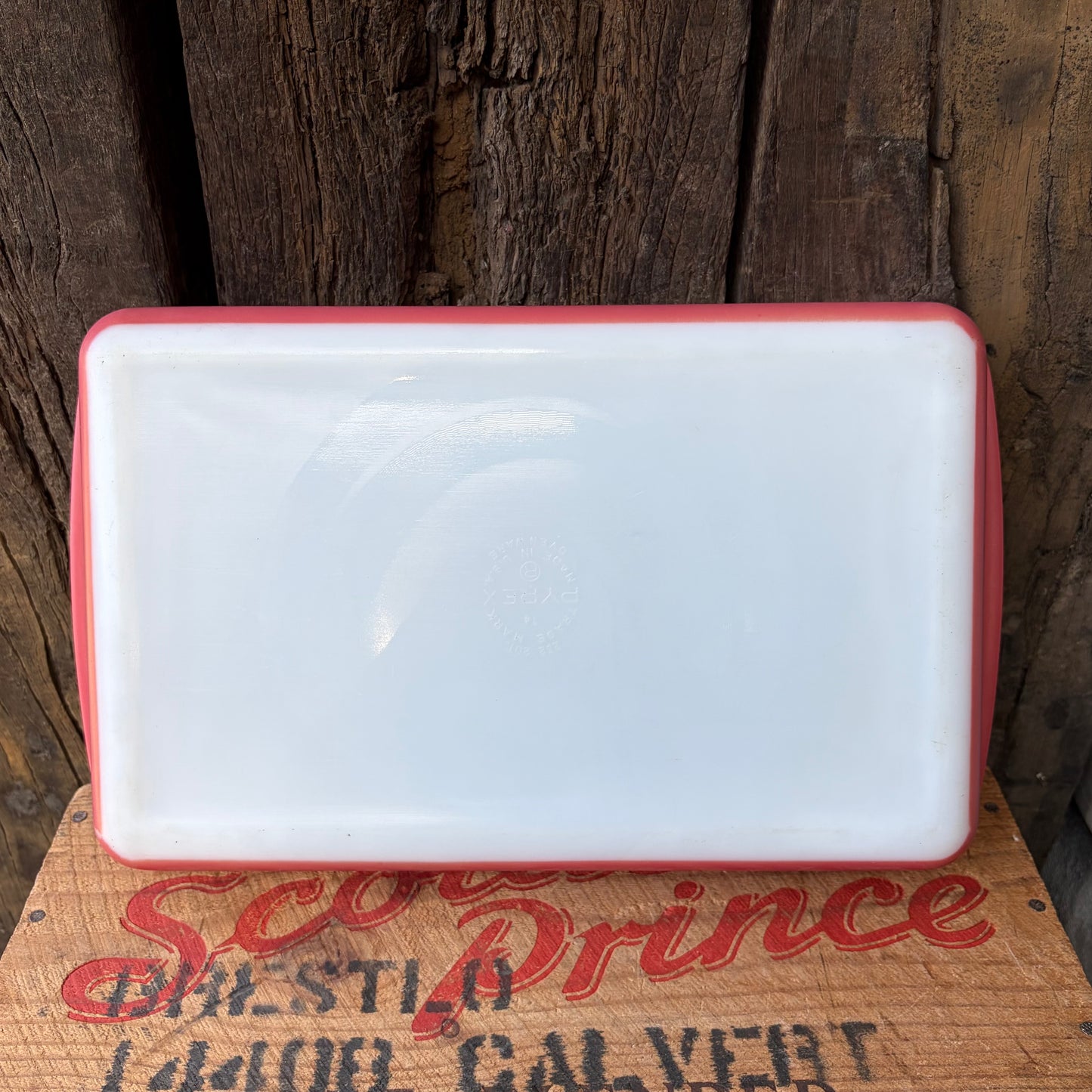 【USA vintage】PYREX Casserole pink flamingo