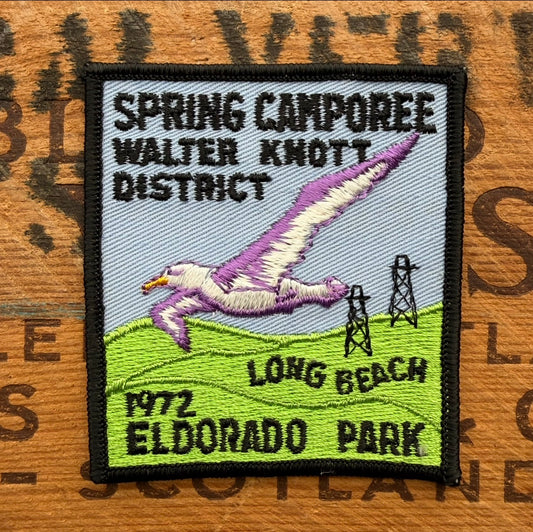 【USA vintage】Boy Scout Patch Spring Camporee Eldorado