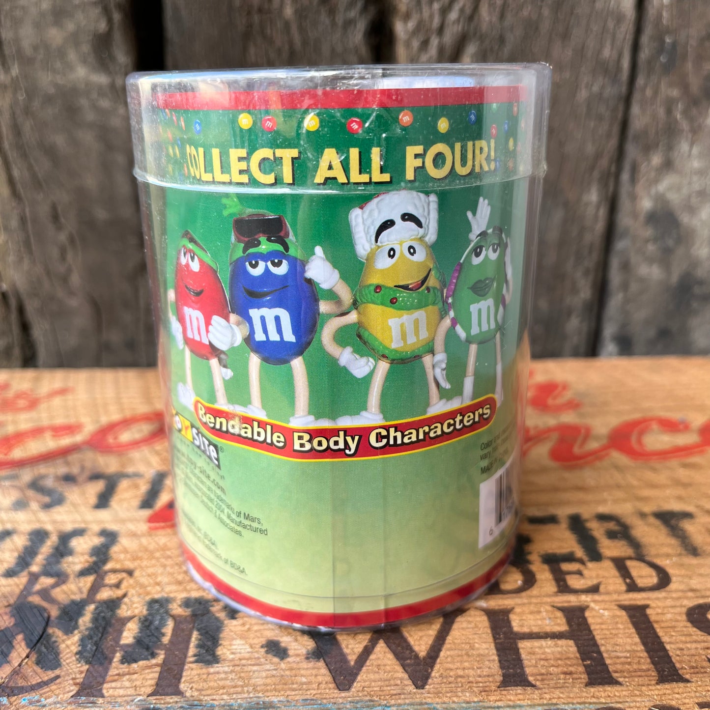 【USA】M&M's bendable body characters GRERN figure