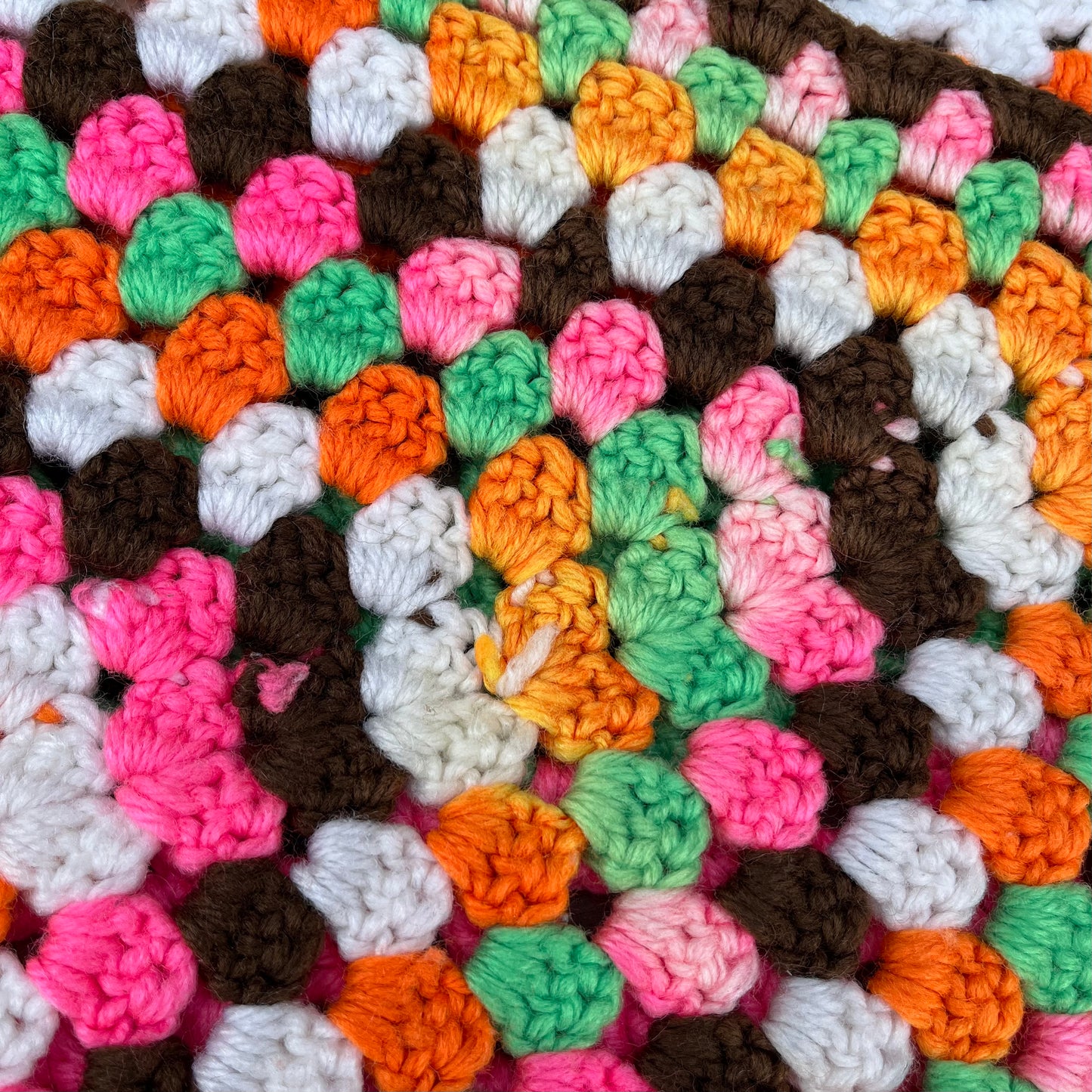【USA vintage】granny blanket square