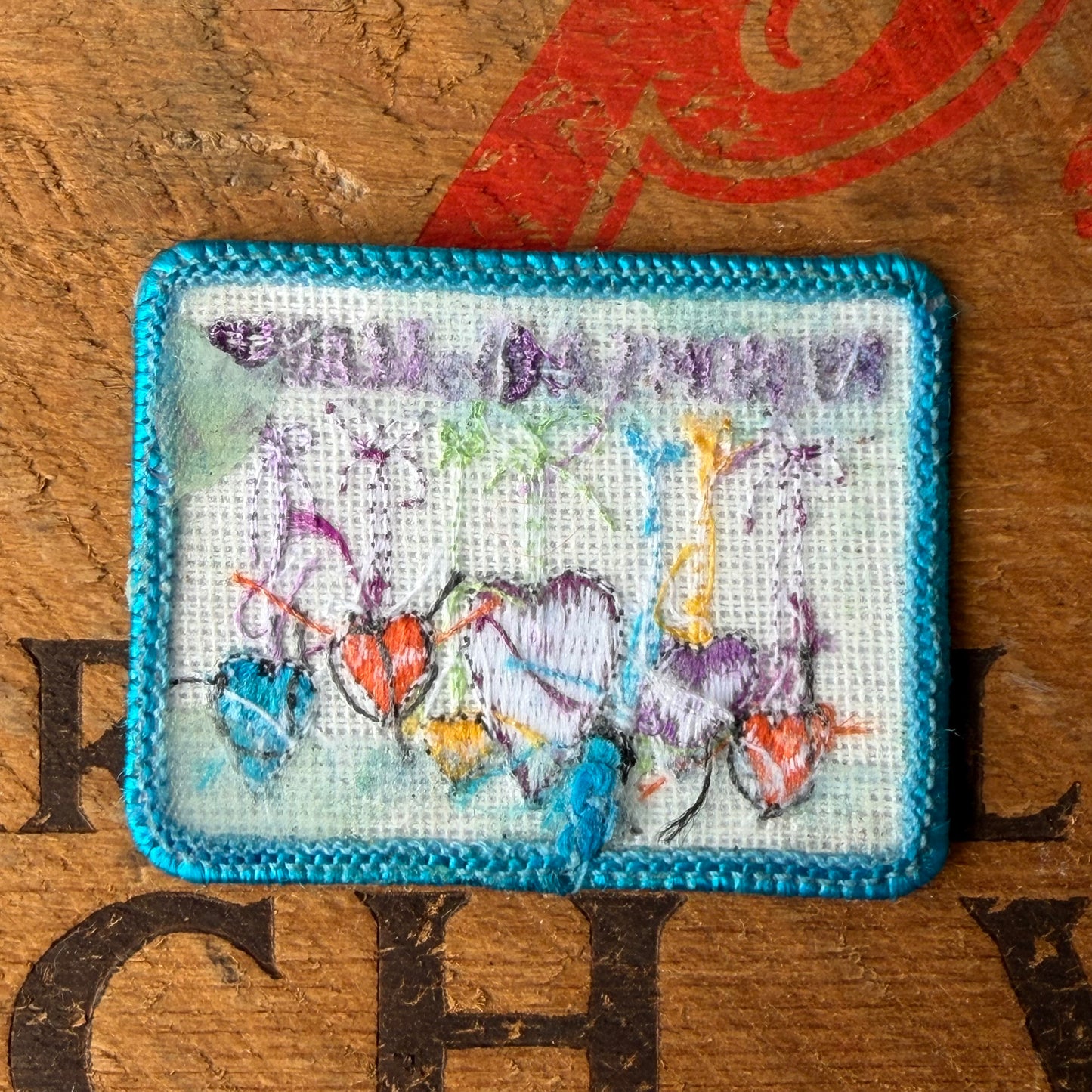 【USA vintage】Girl Scout Patch My Mom's a GS Leader