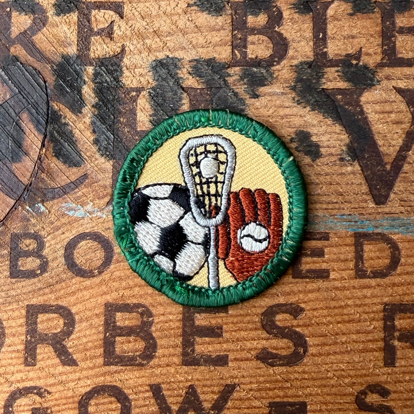 【USA vintage】Girl Scout Field Sports Patch
