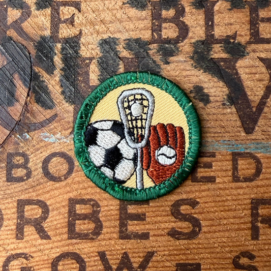 【USA vintage】Girl Scout Field Sports Patch
