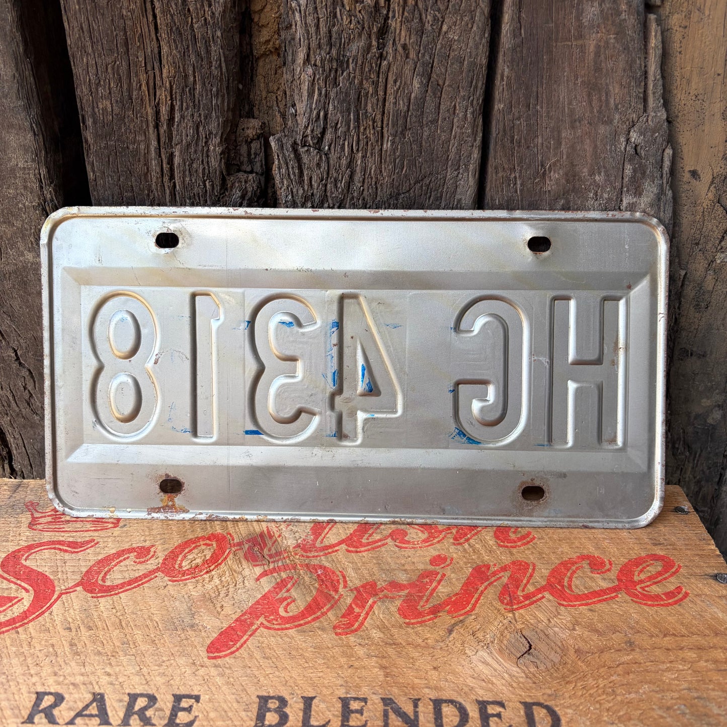 【USA vintage】1976 ILLINOIS LICENSE PLATE