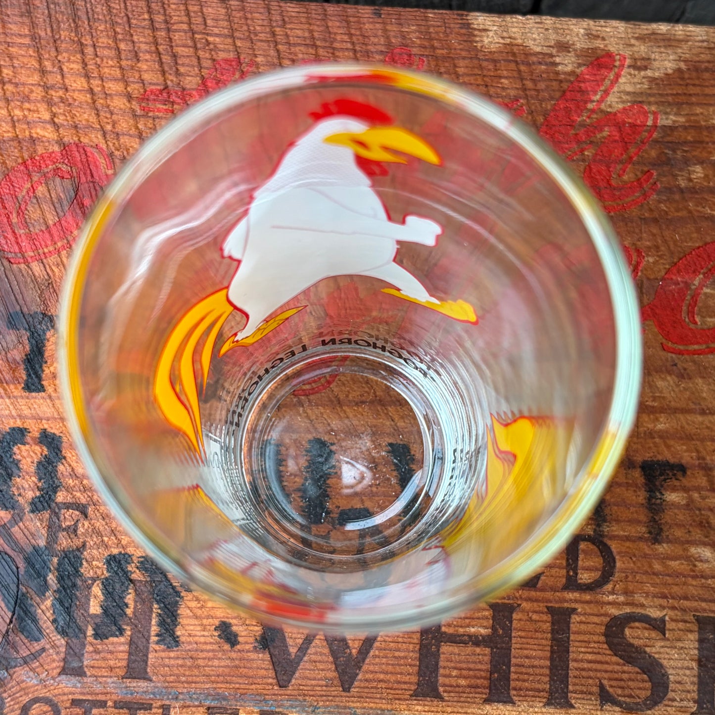 【USA vintage】Looney Tunes Foghorn Leghorn Glass