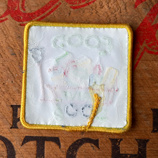 【USA vintage】Girl Scout Patch Food Drive 2006
