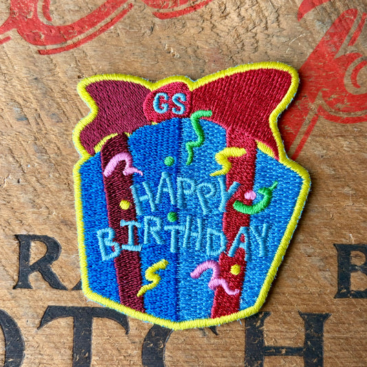 【USA vintage】Girl Scout Patch HAPPY BIRTHDAY