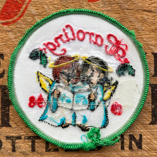 【USA vintage】Girl Scout Patch Caroling 1998