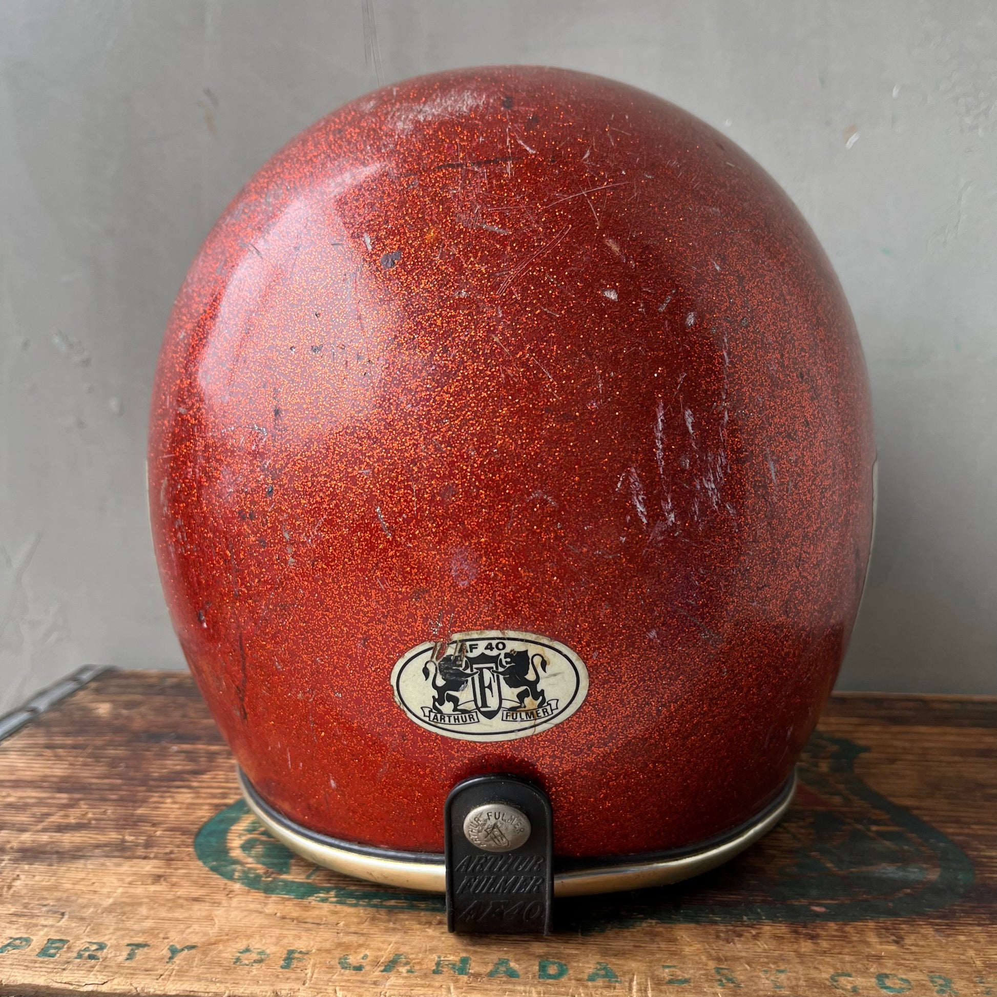 USA vintage】ARTHUR FULMER AF40 Helmet – 雑貨屋ポッポ USA vintage】ARTHUR FULMER AF40 Helmet – 雑貨屋ポッポ