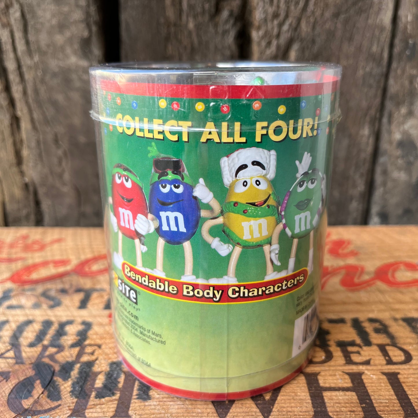 【USA】M&M's bendable body characters BLUE figure